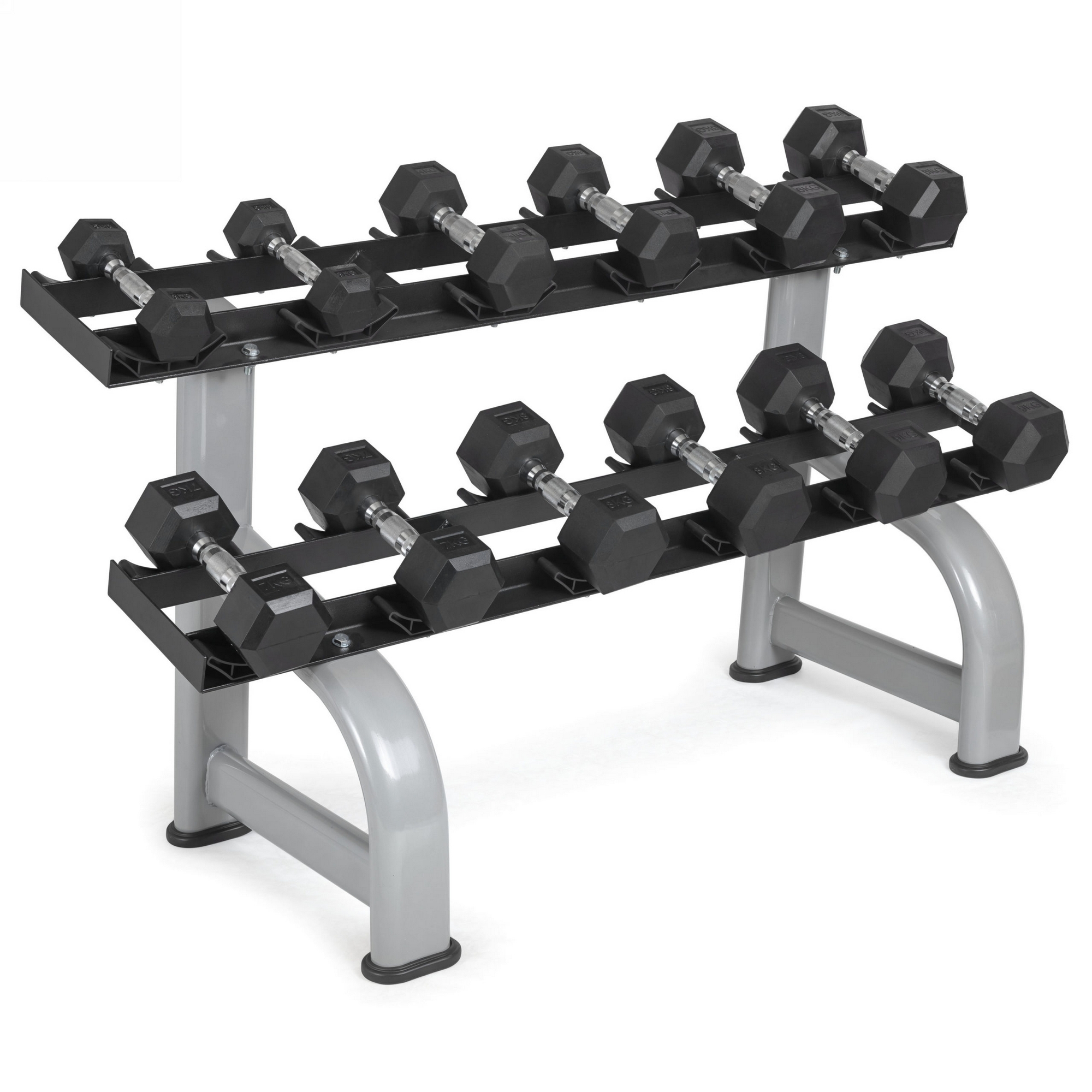 Стойка для гантелей на 6 пар VictoryFit VF-D4022 | Premium Fitness