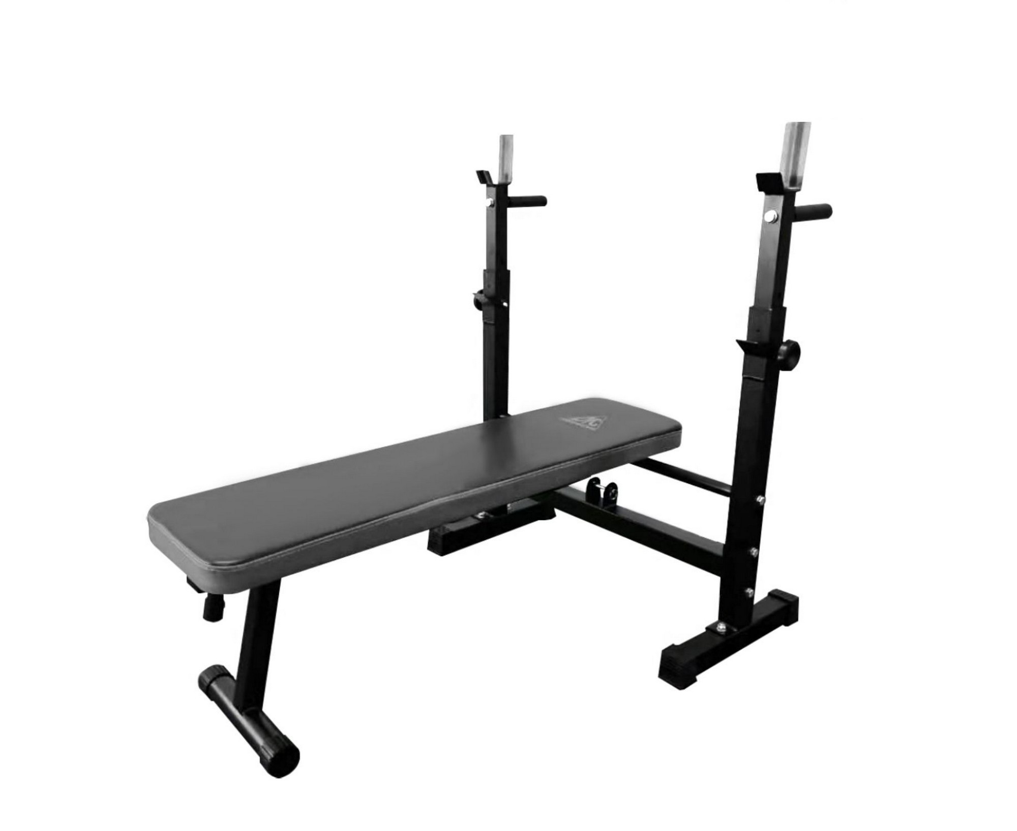 Скамья со стойками под штангу DFC D6453L | Premium Fitness