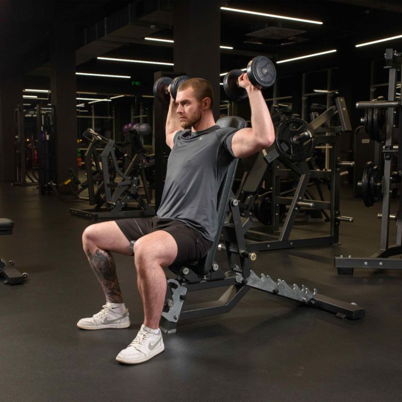 Скамья универсальная, мобильная DHZ A2039 | Premium Fitness