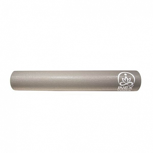 Коврик для йоги Inex Yoga Mat IN\RP-YM35\GY-35-RP, 170x60x0,35, серый