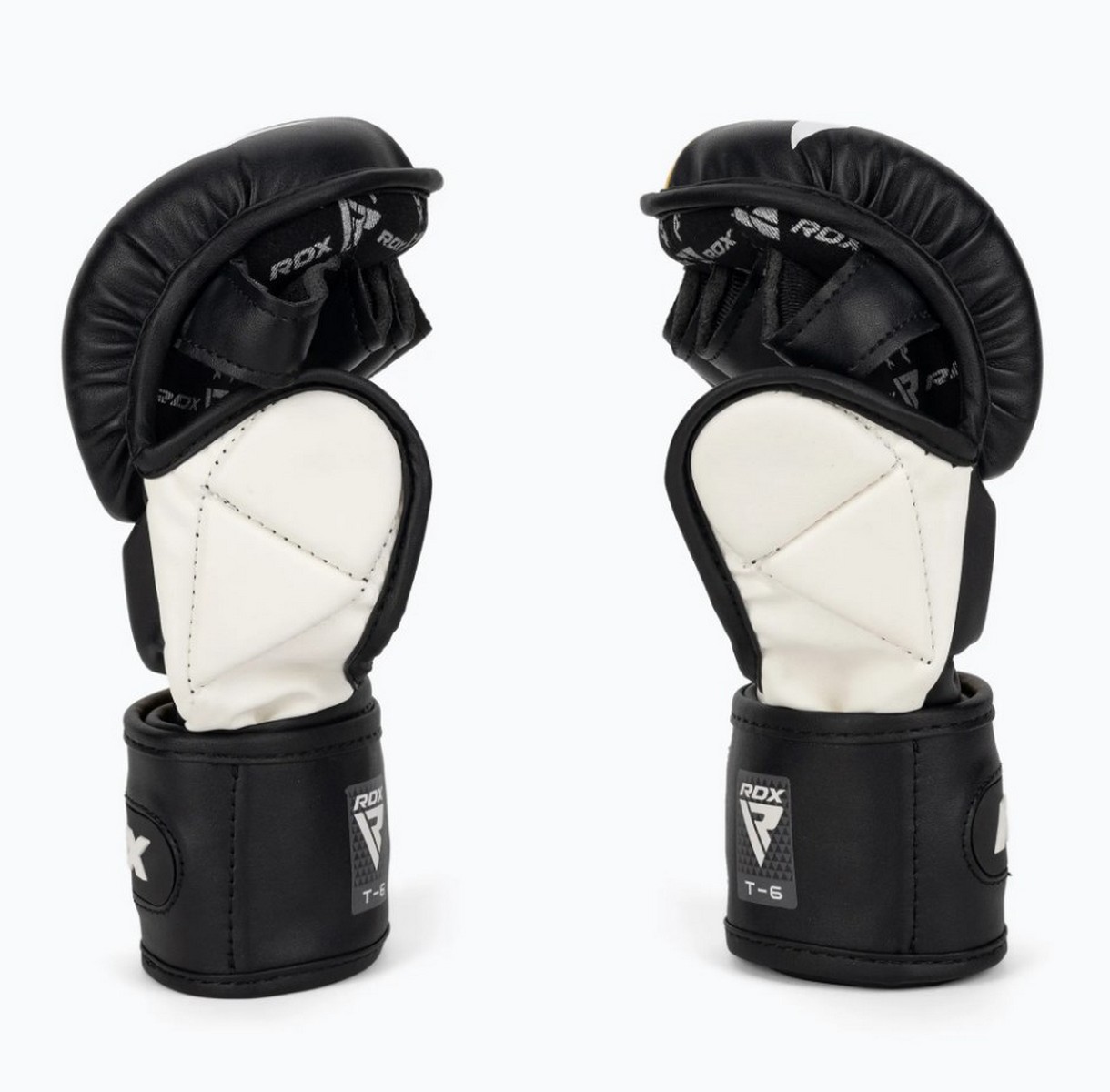Перчатки тренировочные RDX Grappling T6 Plus GGR-T6Y+ желтый