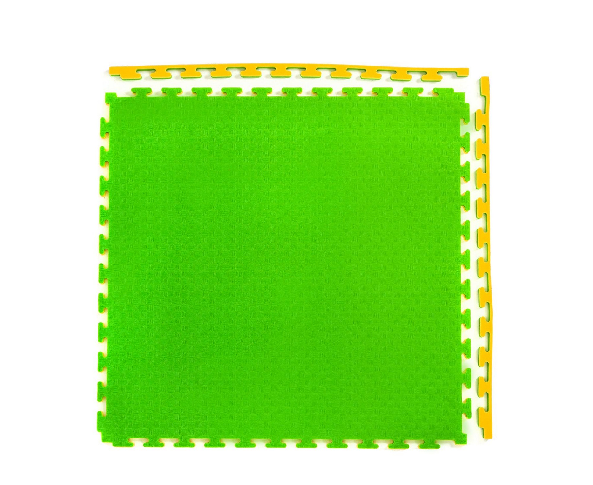Будо-мат, 100x100 см, 20 мм DFC 12278 желто-зеленый