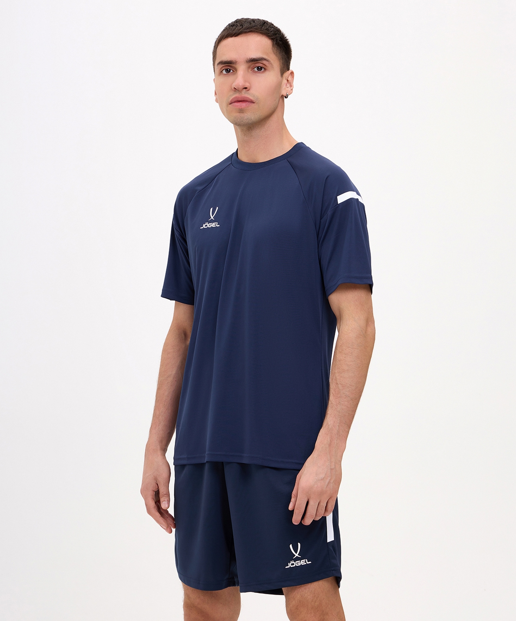 Футболка тренировочная Jogel CAMP 2 Training Poly Tee, темно-синий