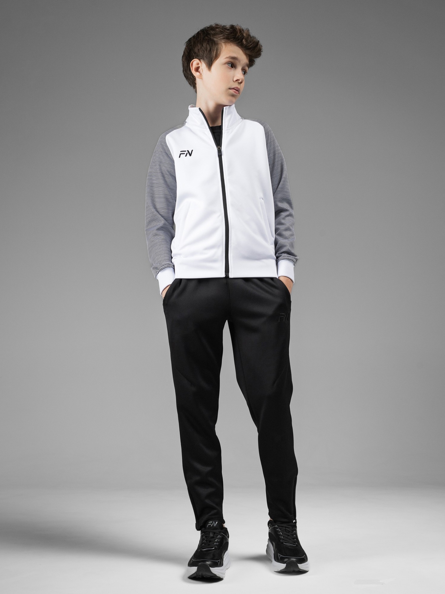 Детский спортивный костюм FN Dynamic Kid KFN4251001-103 White\Black