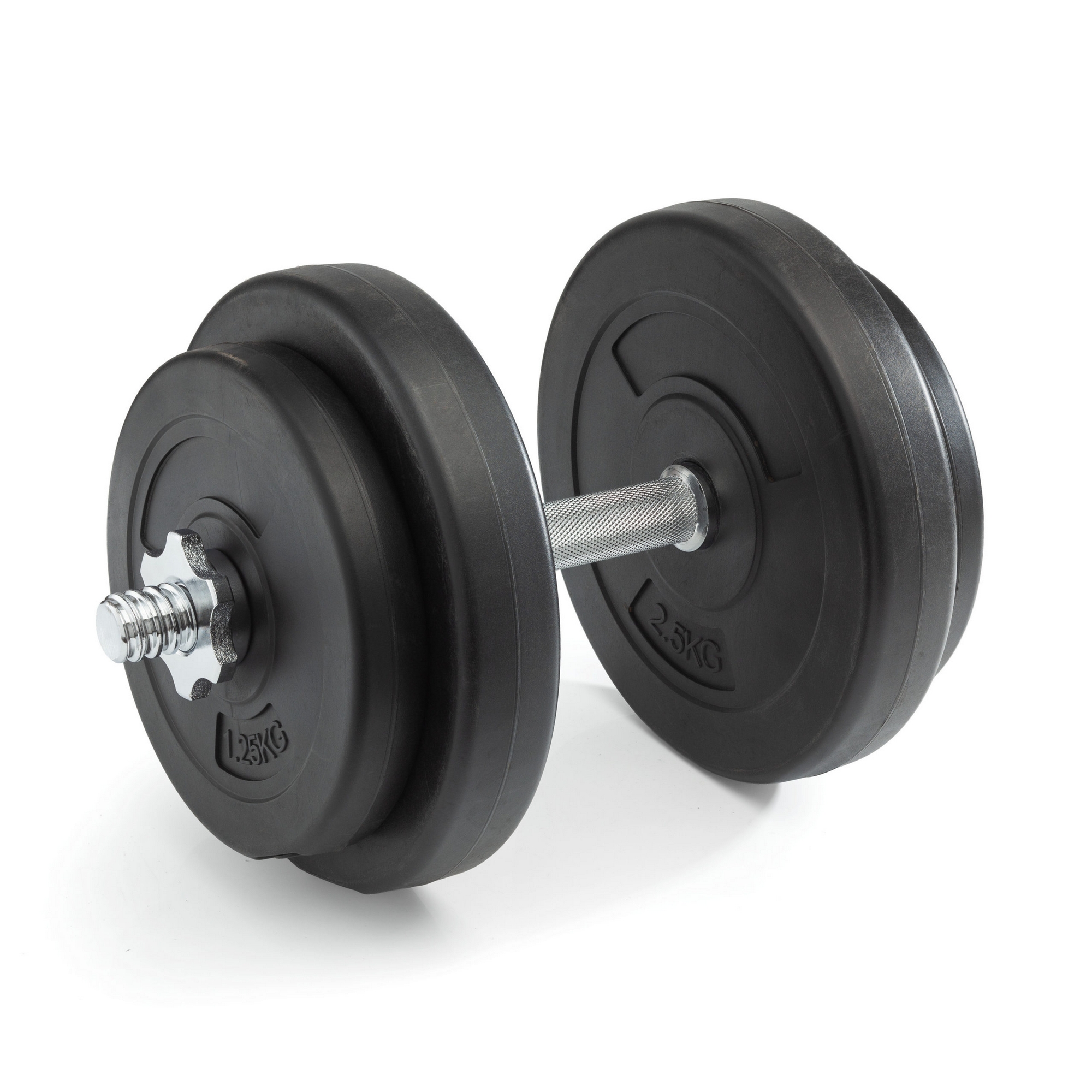 Гриф для гантелей 25 мм Длина 350 мм Прямой (под гайку) VictoryFit VF-S2535-B2