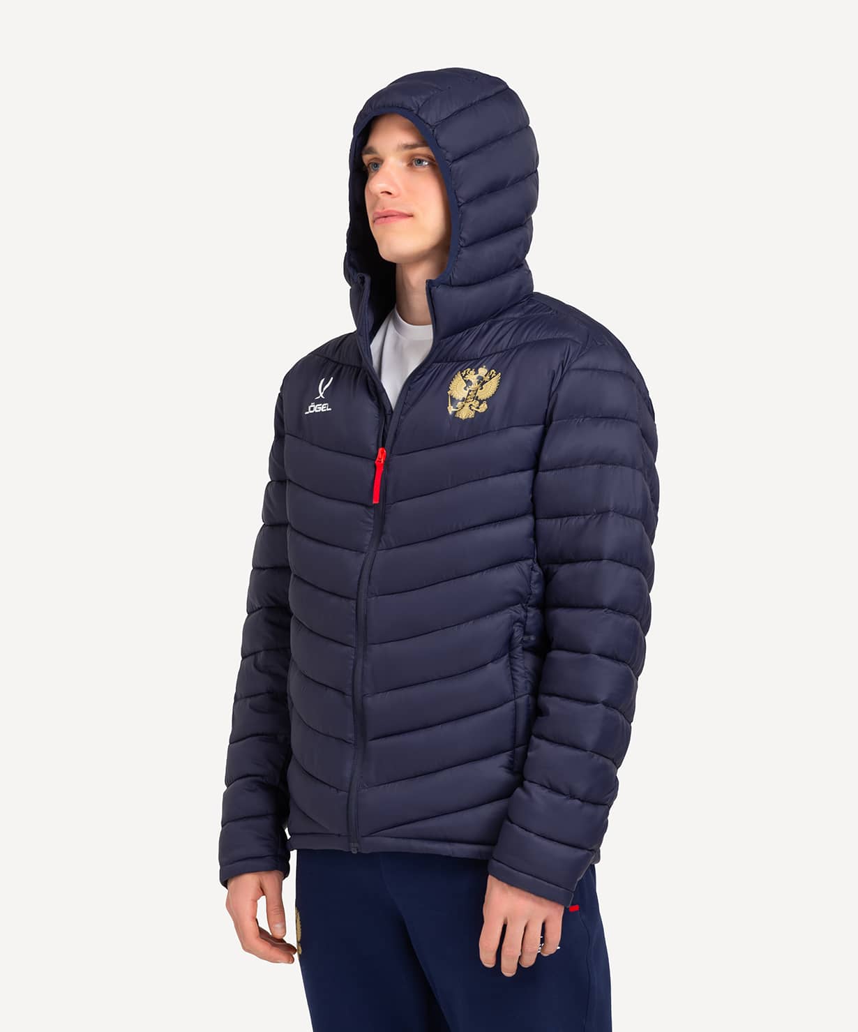 Куртка утепленная Jogel NATIONAL PerFormPROOF Light Padded Jacket, темно-синий