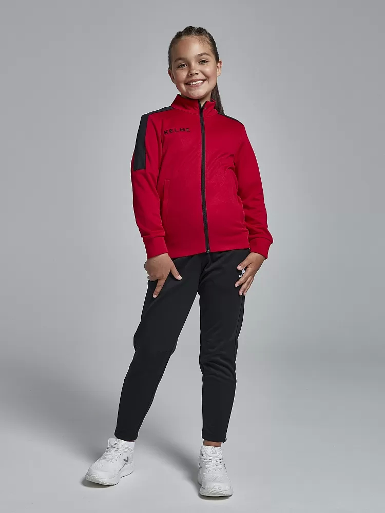 Детский спортивный костюм Kelme Tracksuit 3773200-611 Red\Black