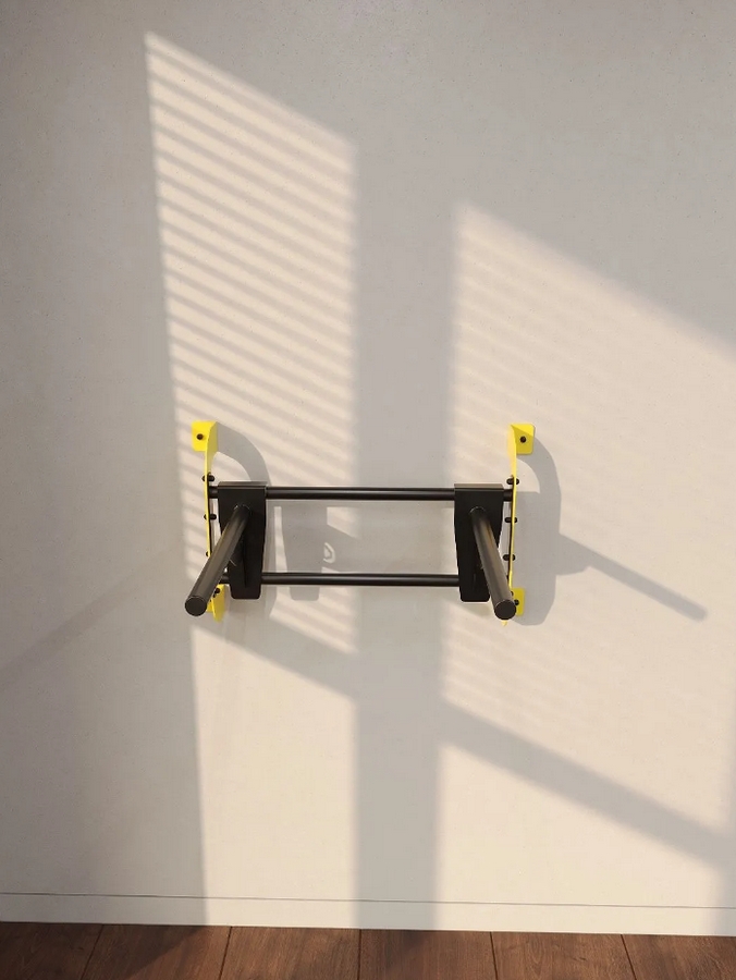 Брусья настенные регулируемые Domsen Ds55 YELLOW