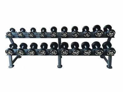 Комплект PVC гантелей 2,5-25кг (10пар) со стойкой V-Sport FTX-312.1