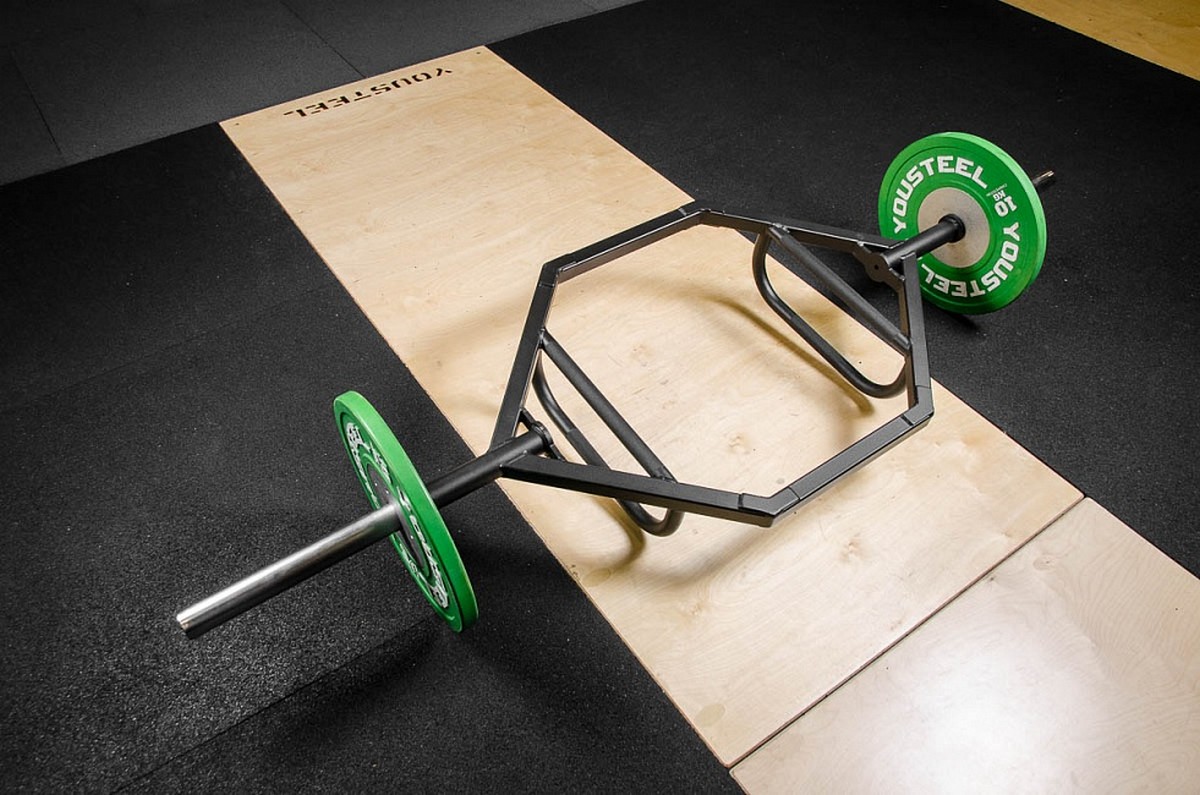 Гриф для штанги YouSteel Olympic Trap/ Hex Bar D50мм