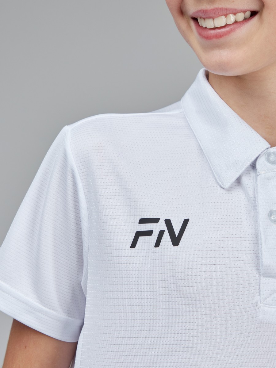 Детская футболка-поло FN Sport Polo Kid KFN4012001-100 White