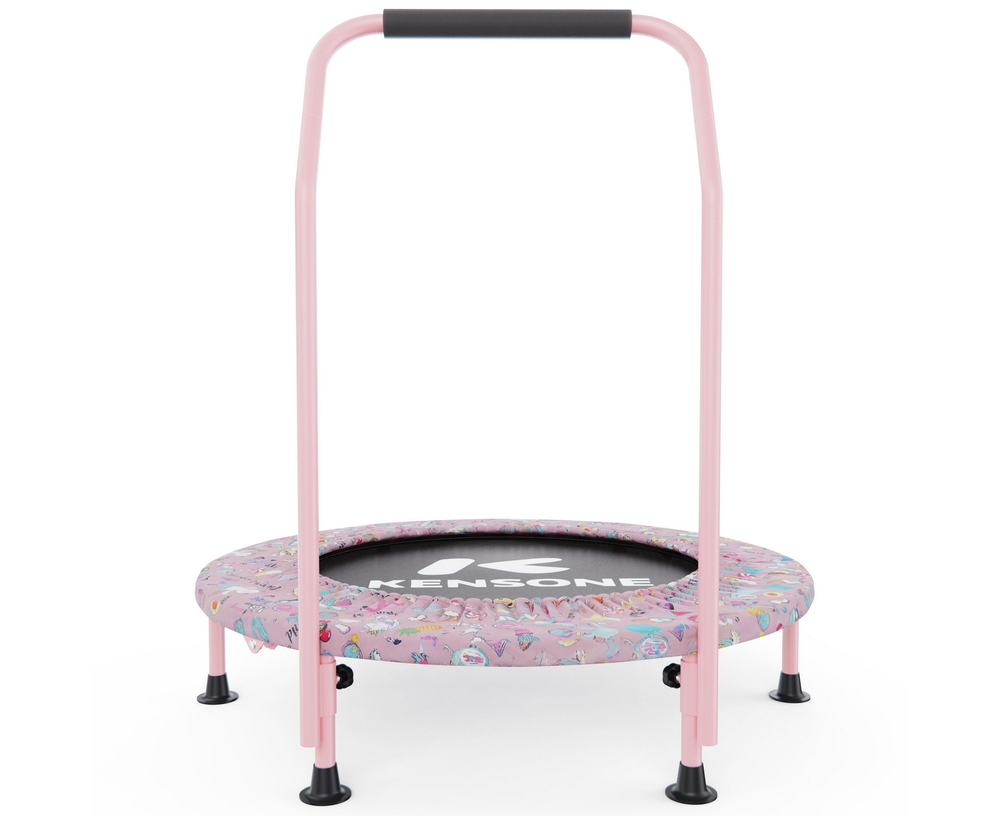 Детский батут с поручнем 36" DFC KENSONE BSD-KT-U bar-Pink