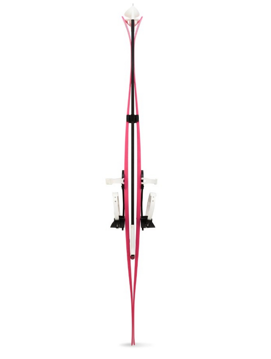 Лыжный комплект подростковый NovaSport Pink Flower с универсальным креплением