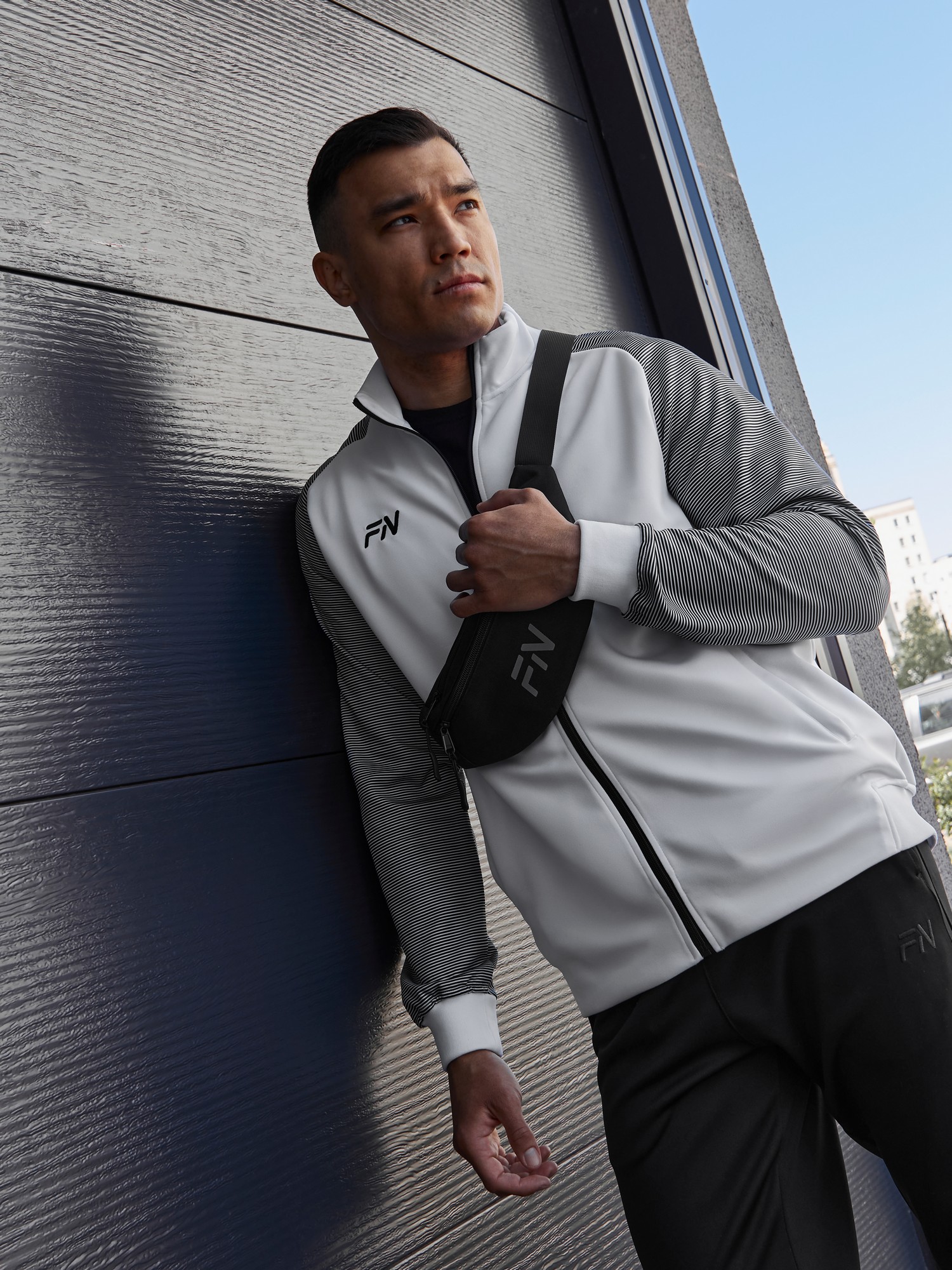 Спортивный костюм FN Dynamic FN4251001-103 White\Black