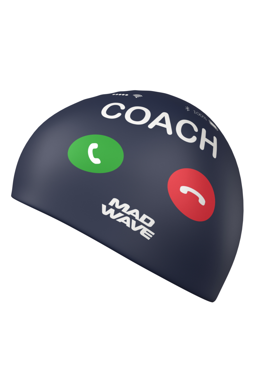 Силиконовая шапочка Mad Wave Coach M0554 64 0 00W