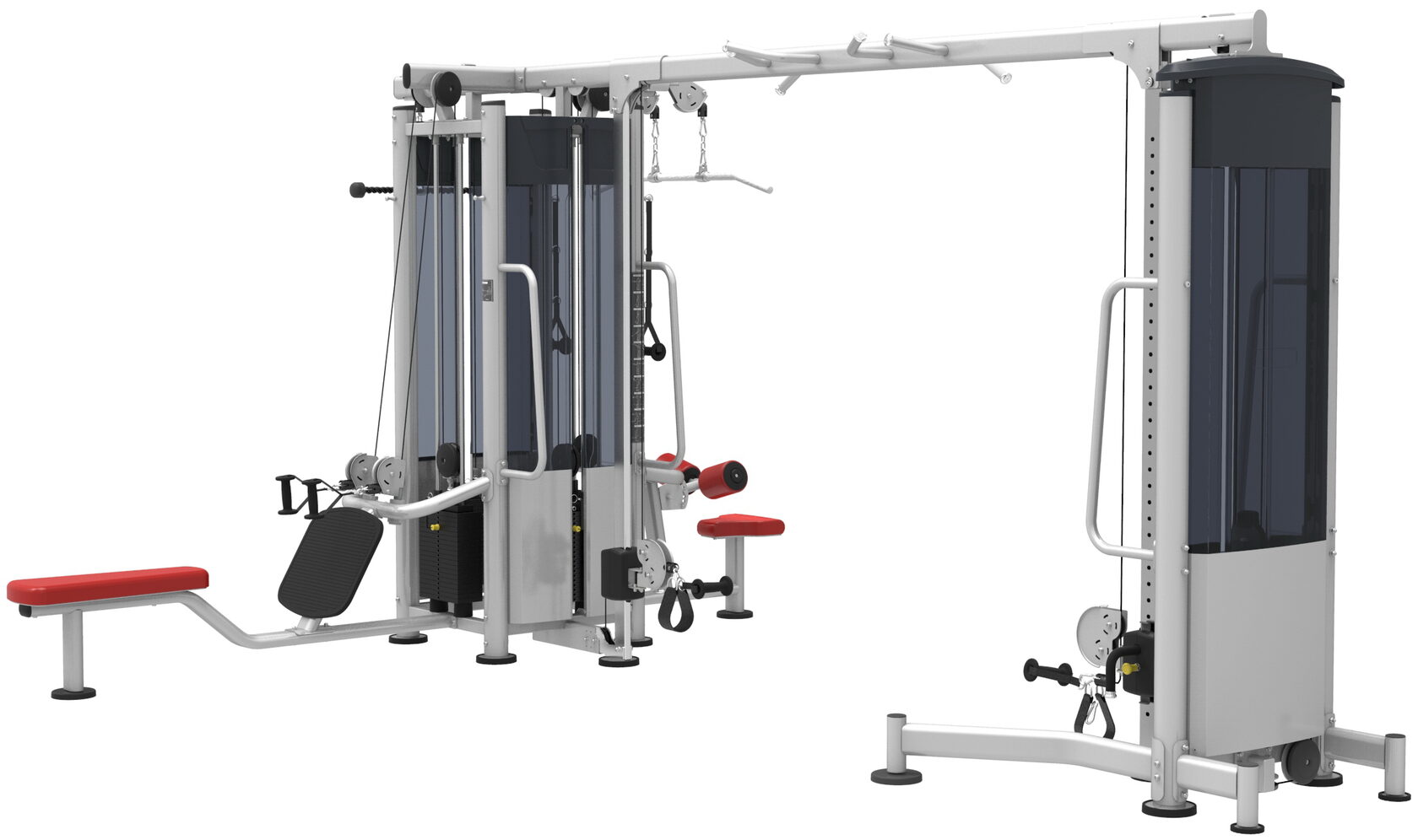 5-ти стековый тренажерный комплекс Impulse IT9525+IT9527OPT+ IT9527 | Premium Fitness
