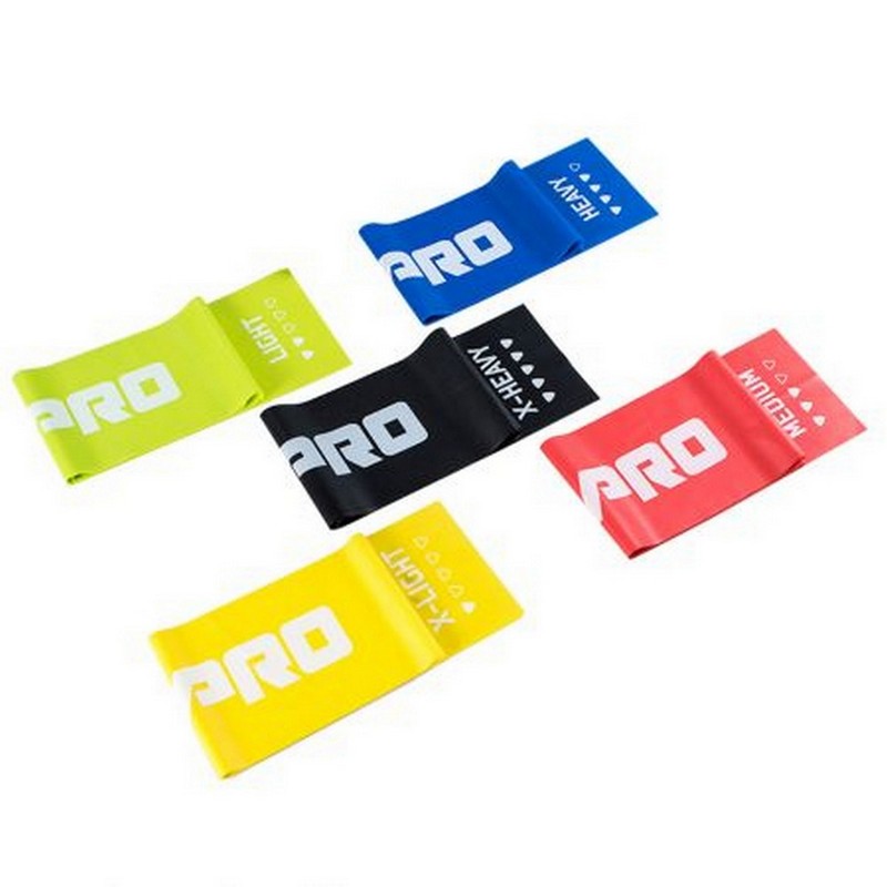 Набор ленточных амортизаторов Live Pro Mini Band LP8412 набор, 4 амортизатора с разным сопротивлением