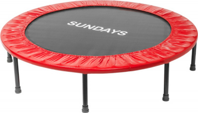 Батут Sundays Fitness D121 377049 красный