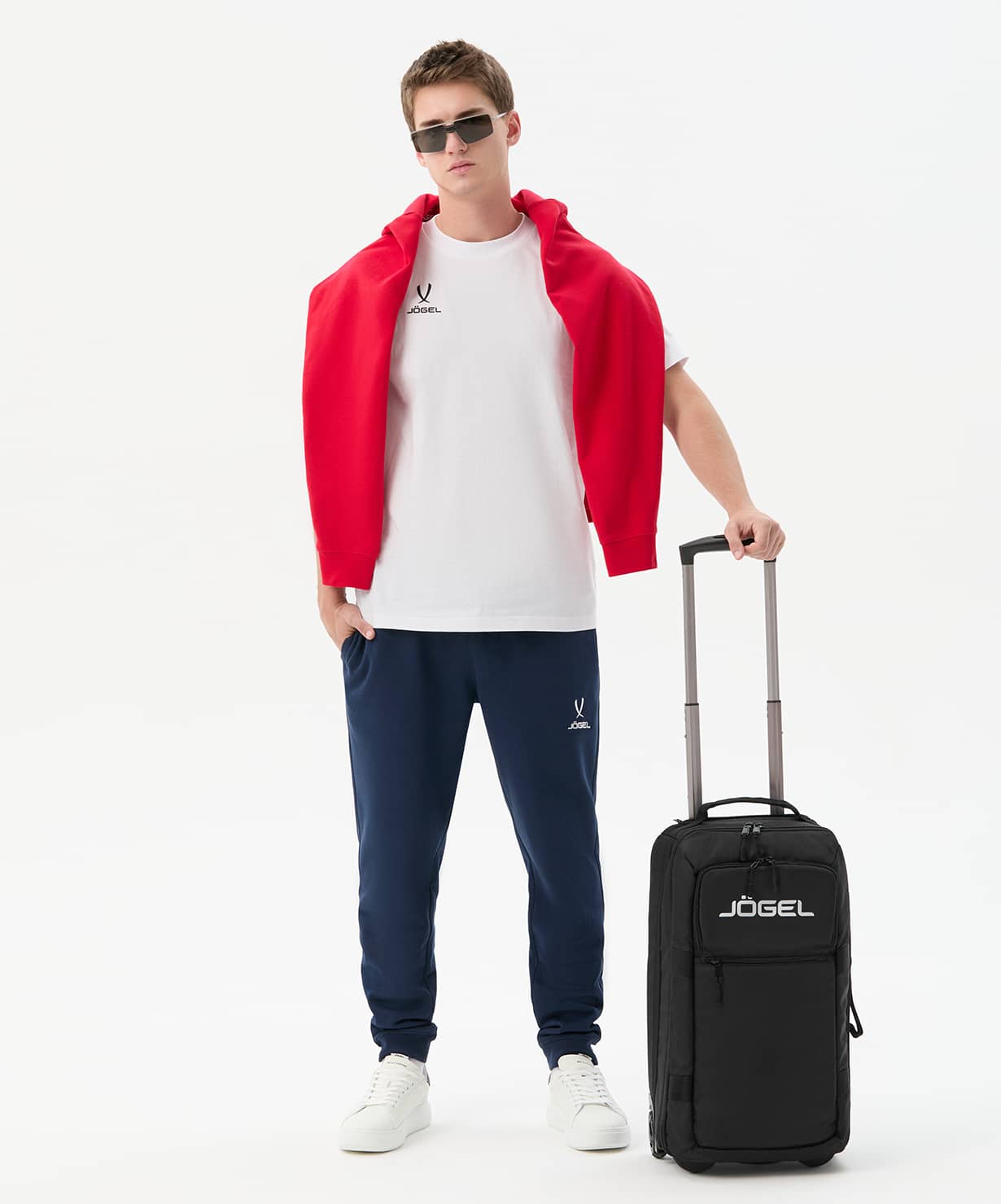 Сумка-чемодан Jogel ESSENTIAL Cabin Trolley Bag, черный