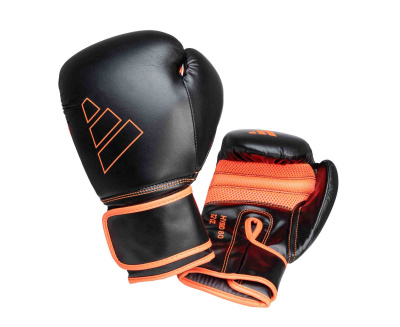 Перчатки боксерские Adidas Hybrid 80 adiH80 черно-красный