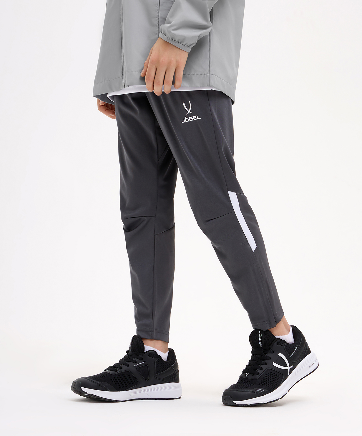 Брюки тренировочные, детские Jogel CAMP 2 Training Pocket Pants 93, темно-серый