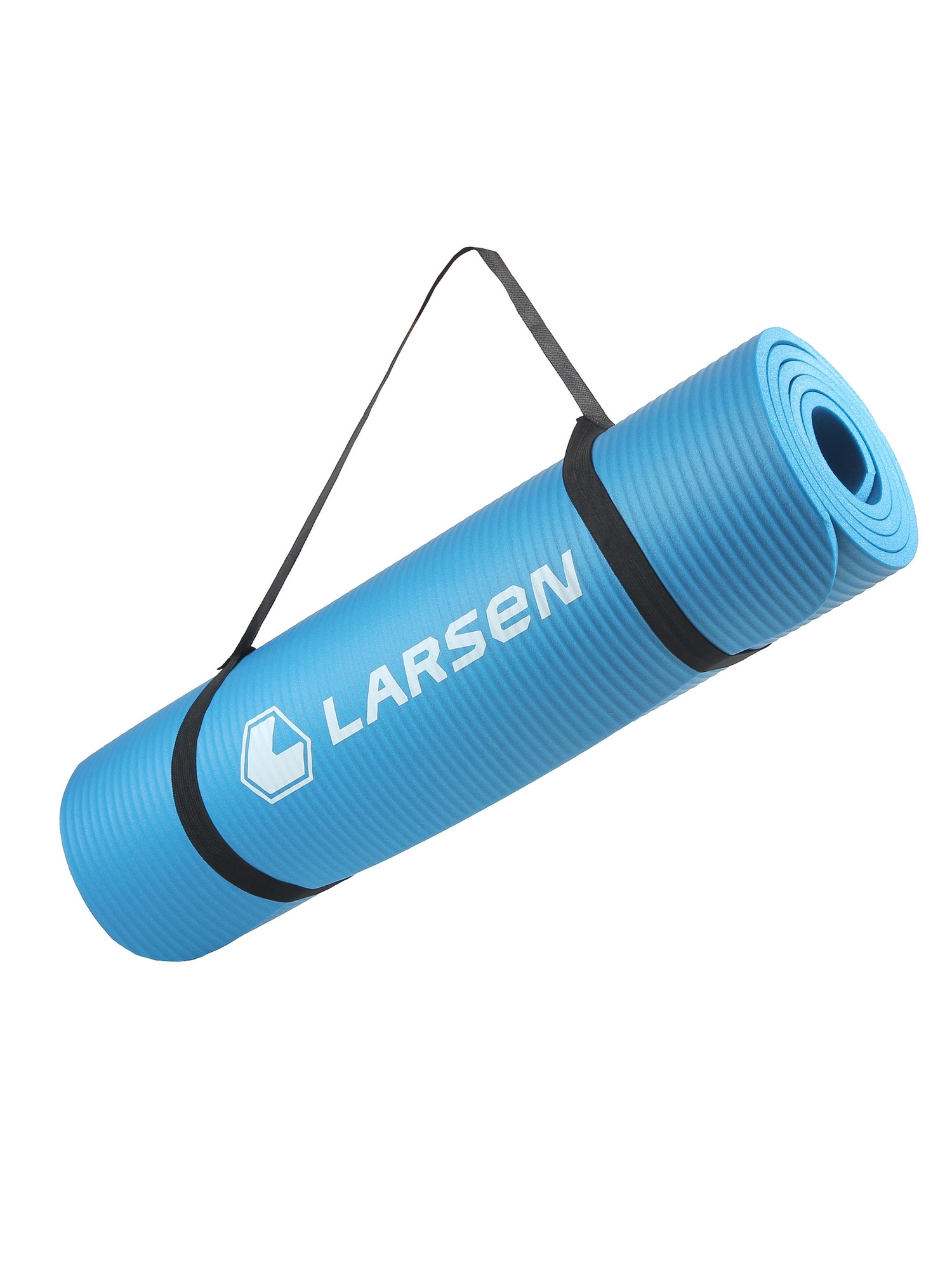 Коврик для фитнеса и йоги 183х61х1см, NBR ECE Larsen 069 синий