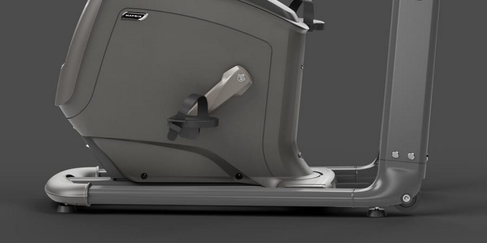 Вертикальный велотренажер Matrix Lifestyle с консолью Touch U-LS-F/TOUCH-C