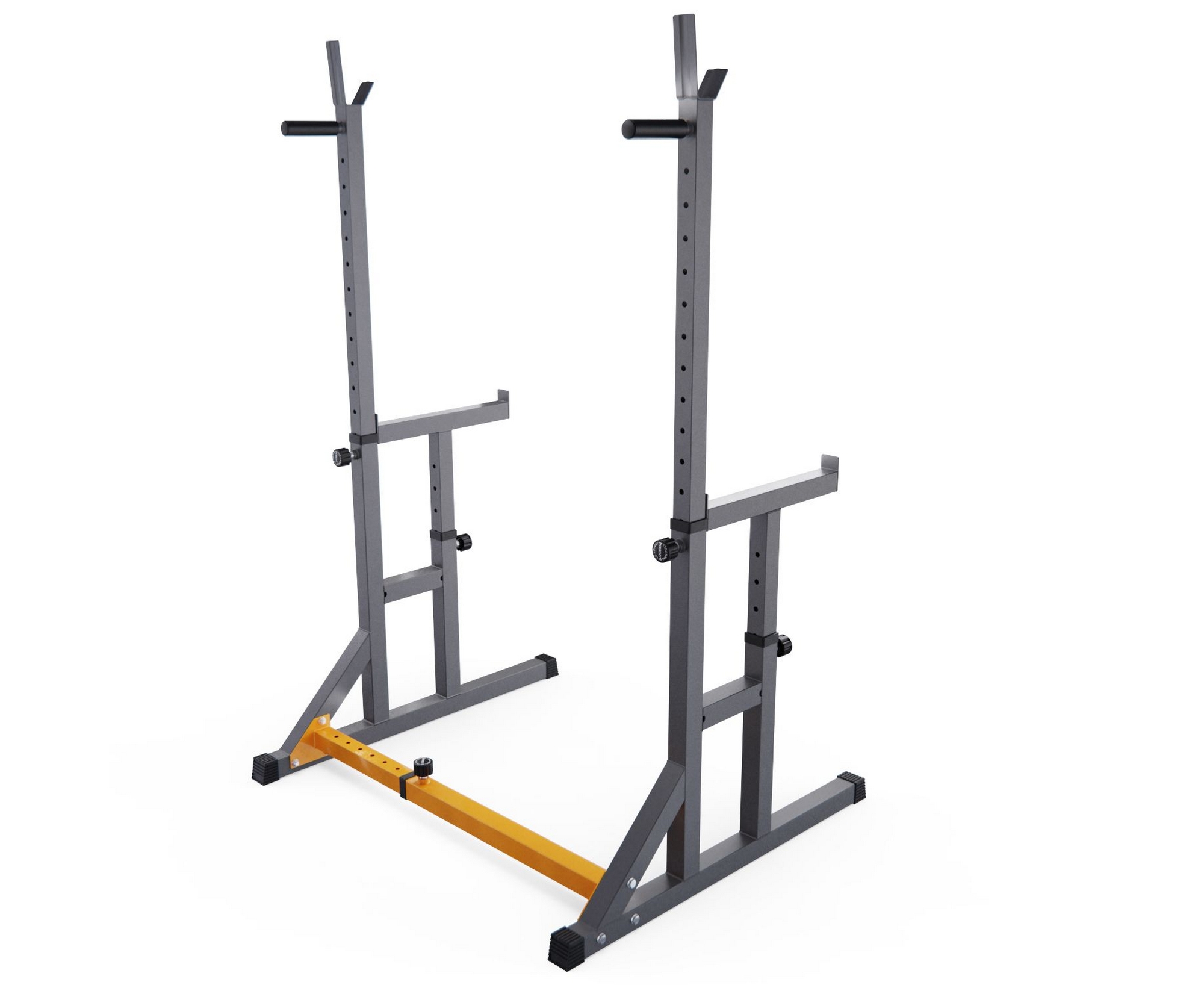 Стойка для штанги с подстраховкой, с упорами для отжиманий DFC Y-GYM TF-63 | Premium Fitness