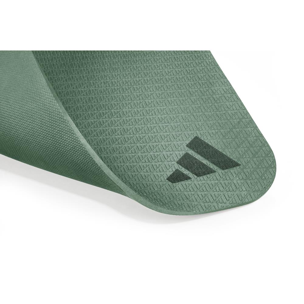 Коврик (мат) для йоги 183x61x1 Adidas ADYG-10003LI, цвет зеленый