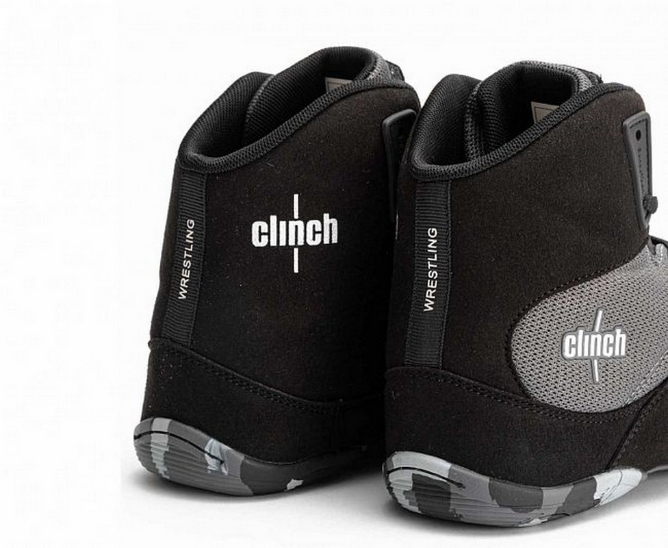 Борцовки Clinch Control C423 черно-серый