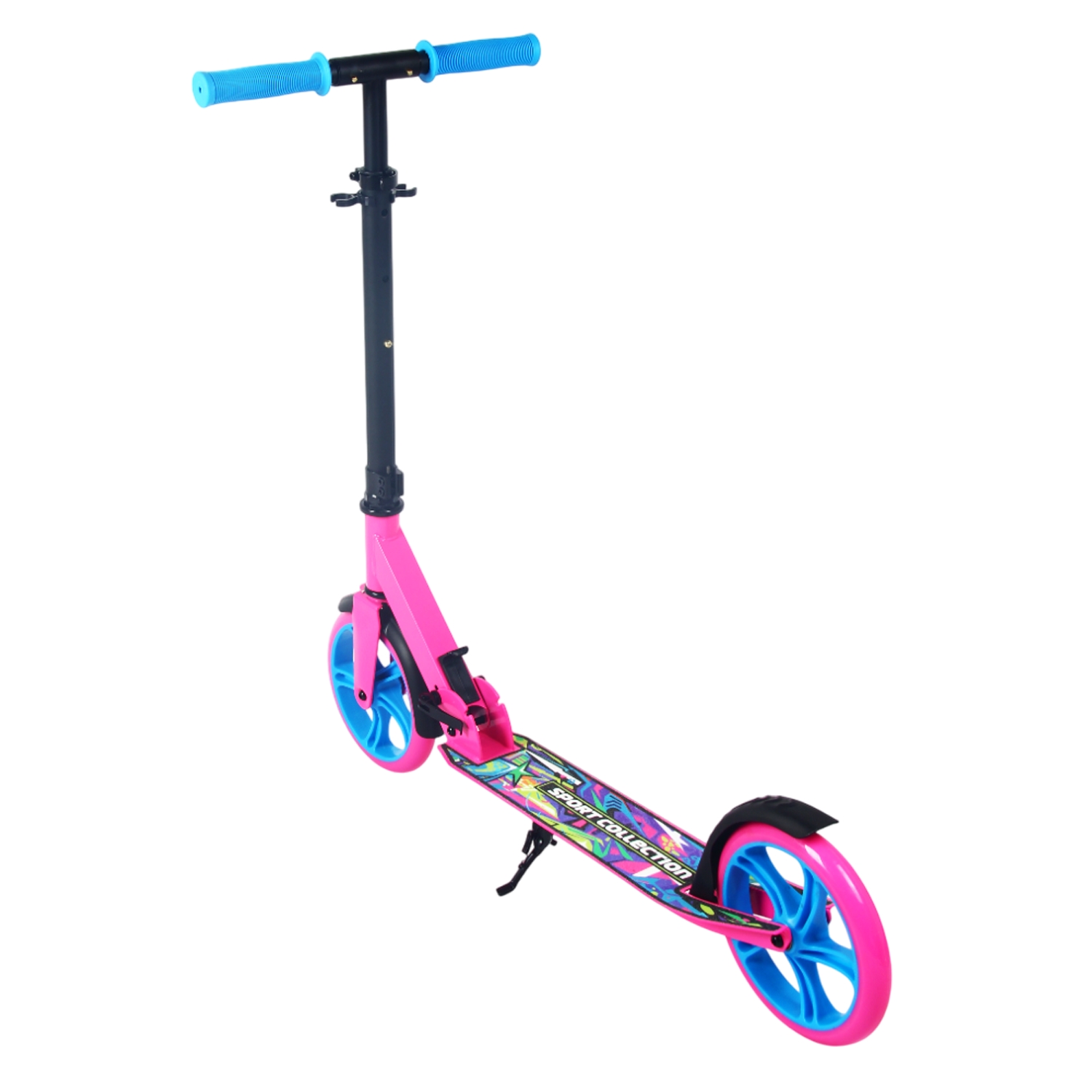 Самокат 200мм Sport Collection CK-SA200-3 pink (фонарь и наклейка в подарок)