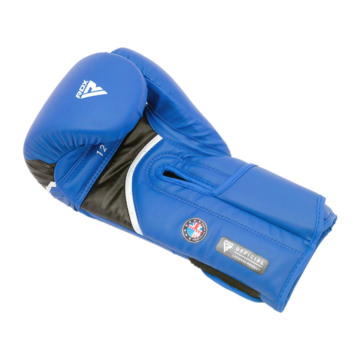 Перчатки RDX Aura Plus T-17 BGR-T17UB-12OZ+ синий\черный