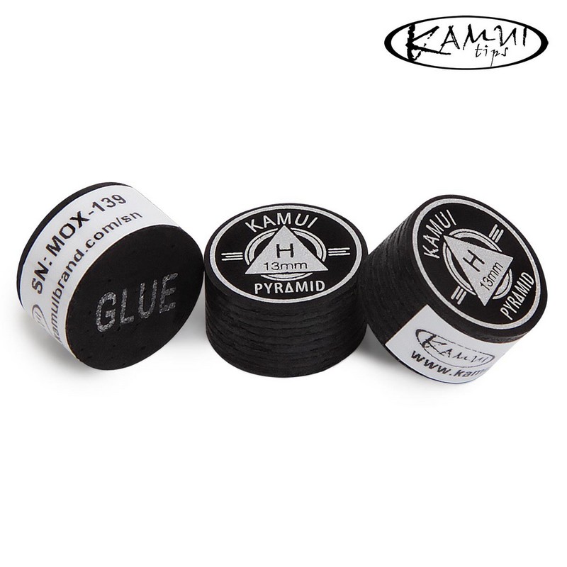 Наклейка для кия Kamui 09385 Pyramid Black ø13мм Medium 1шт.