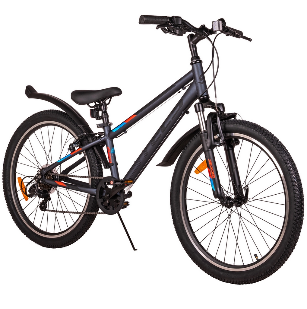 Велосипед 24" Stels Turbo 420 V (рама 12) (ALU рама) (6-ск.) 2026 X0000001861 Антрацитовый