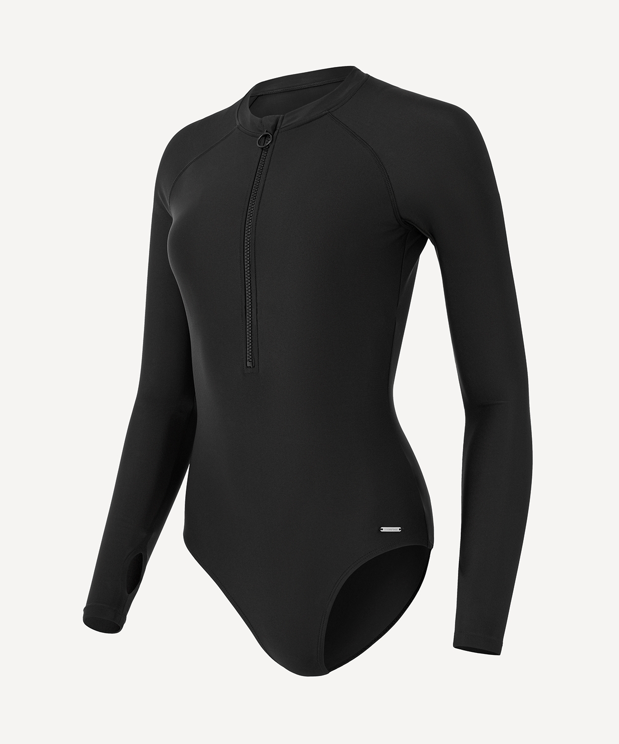 Купальник для плавания с длинным рукавом, полиамид 25DEGREES Surf Black
