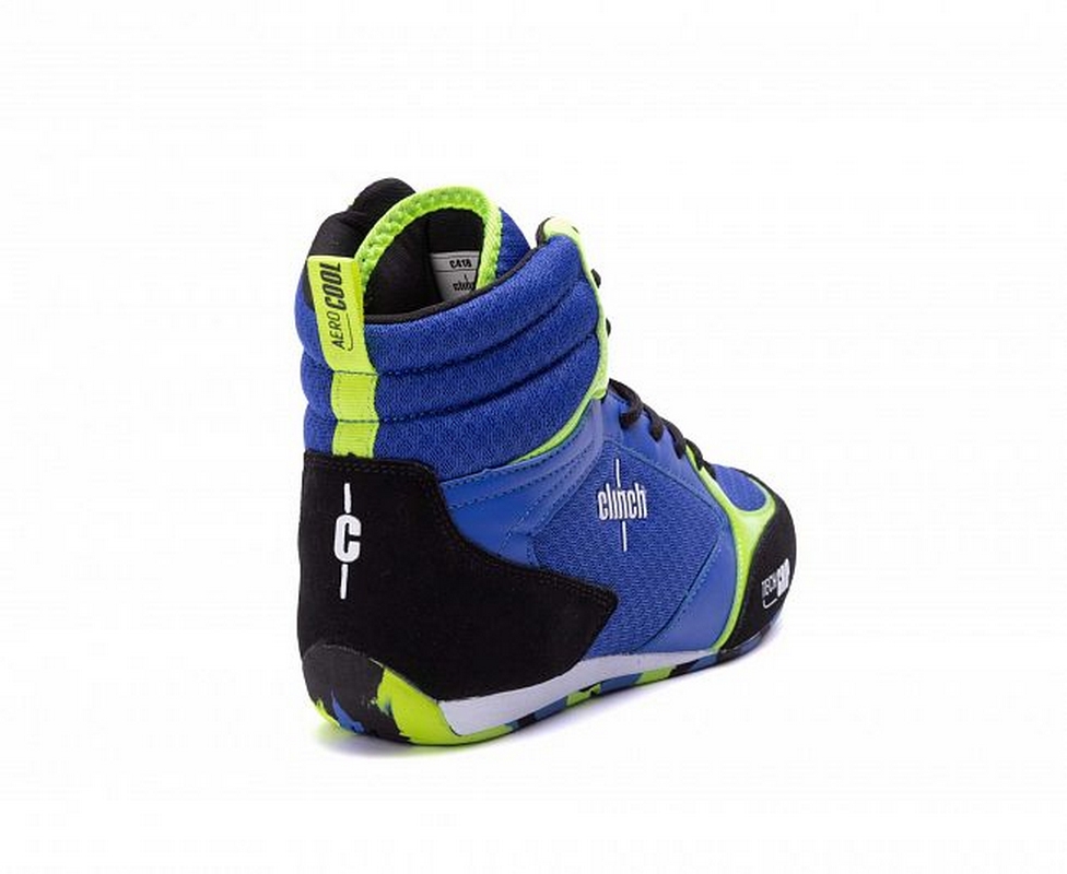Боксерки Clinch Punch 3.0 C418 сине-зелено-черные