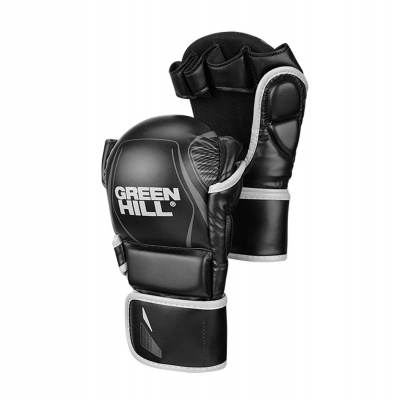 Гибридные перчатки для MMA Green Hill MMI-603GH черно-серый
