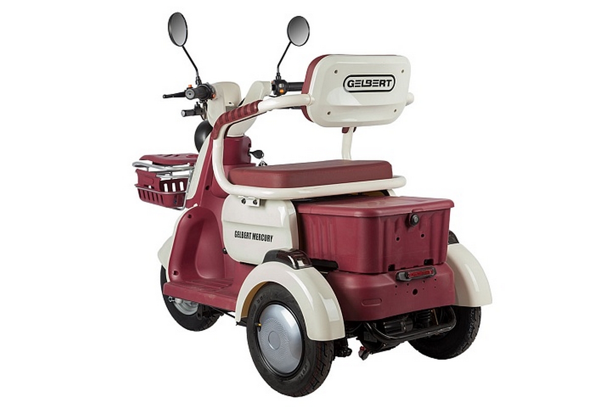 Электротрицикл 48V/60V 650Вт RuTrike Gelbert Mercury 0000265