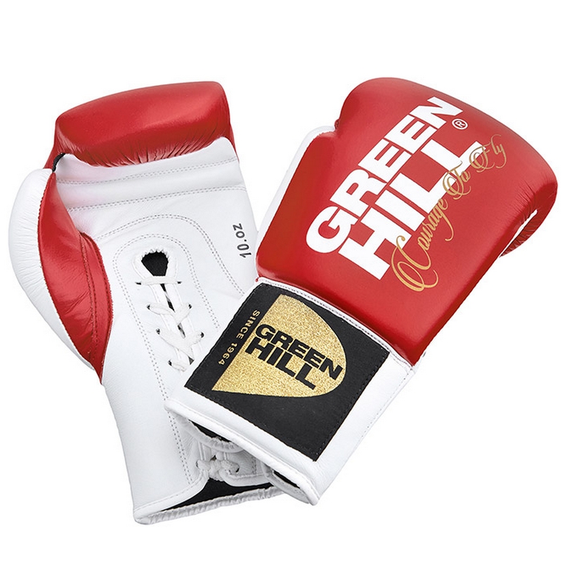 Перчатки Green Hill PEGASUS AIBA PRO BGP-2239 красный
