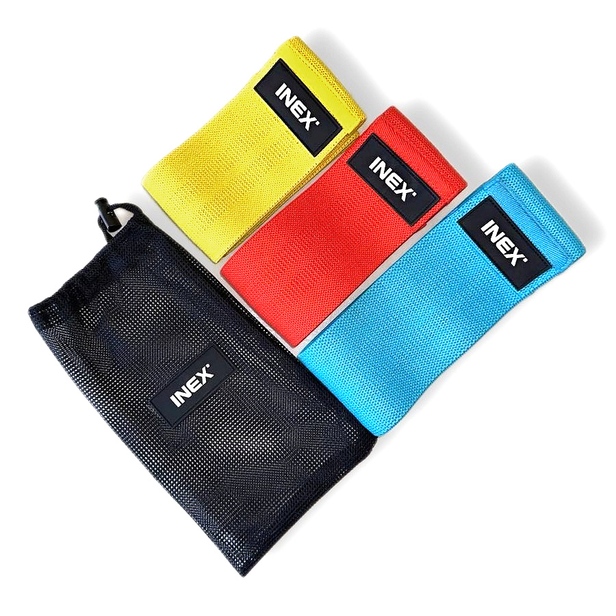Набор тканевых амортизаторов Inex Resistance Band Set RESBAND-3