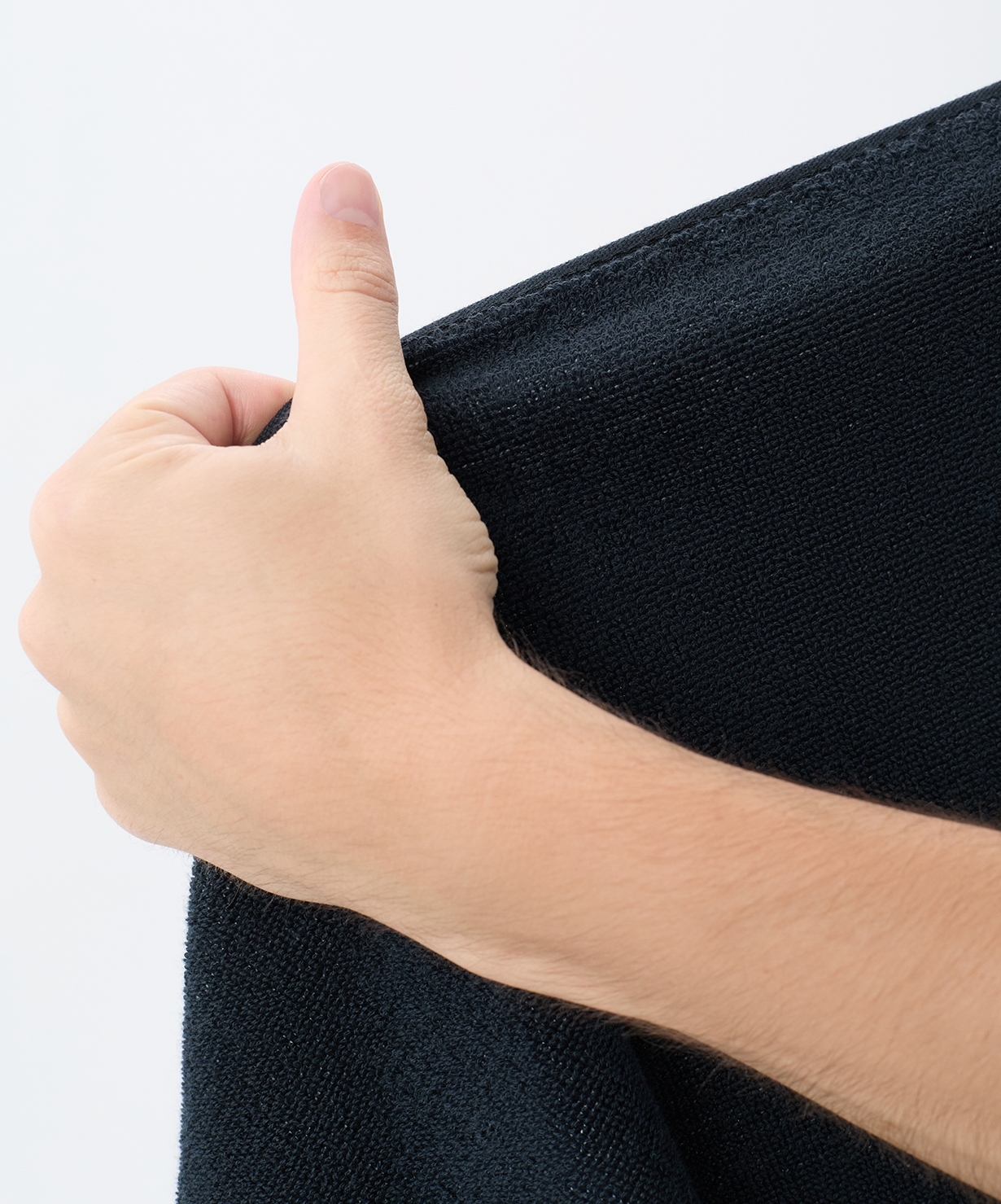 Полотенце спортивное, 70х140см Jogel ESSENTIAL Towel L, черный\белый