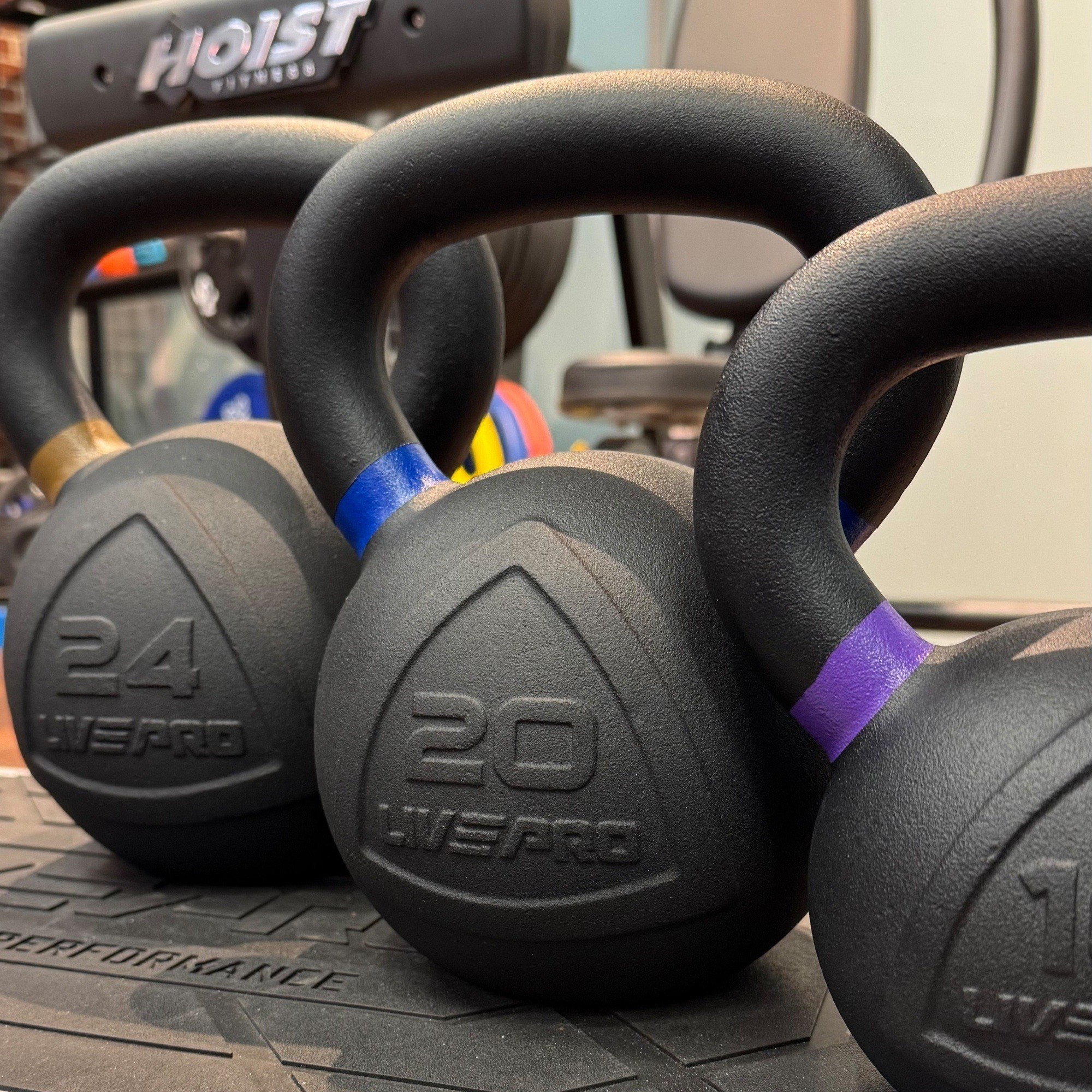Чугунная гиря 10кг Live Pro Kettlebell LP8049-10