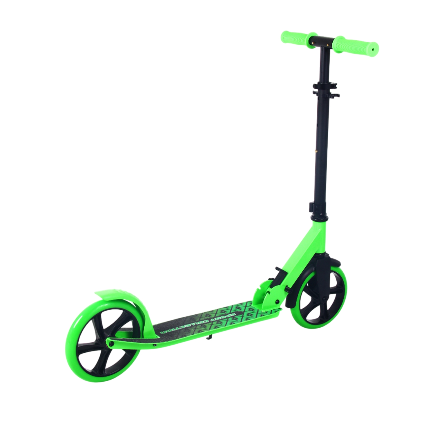 Самокат 200мм Sport Collection CK-SA200-2 green (фонарь и наклейка в подарок)
