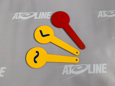 Таблички для судей спортивная ходьба Atline