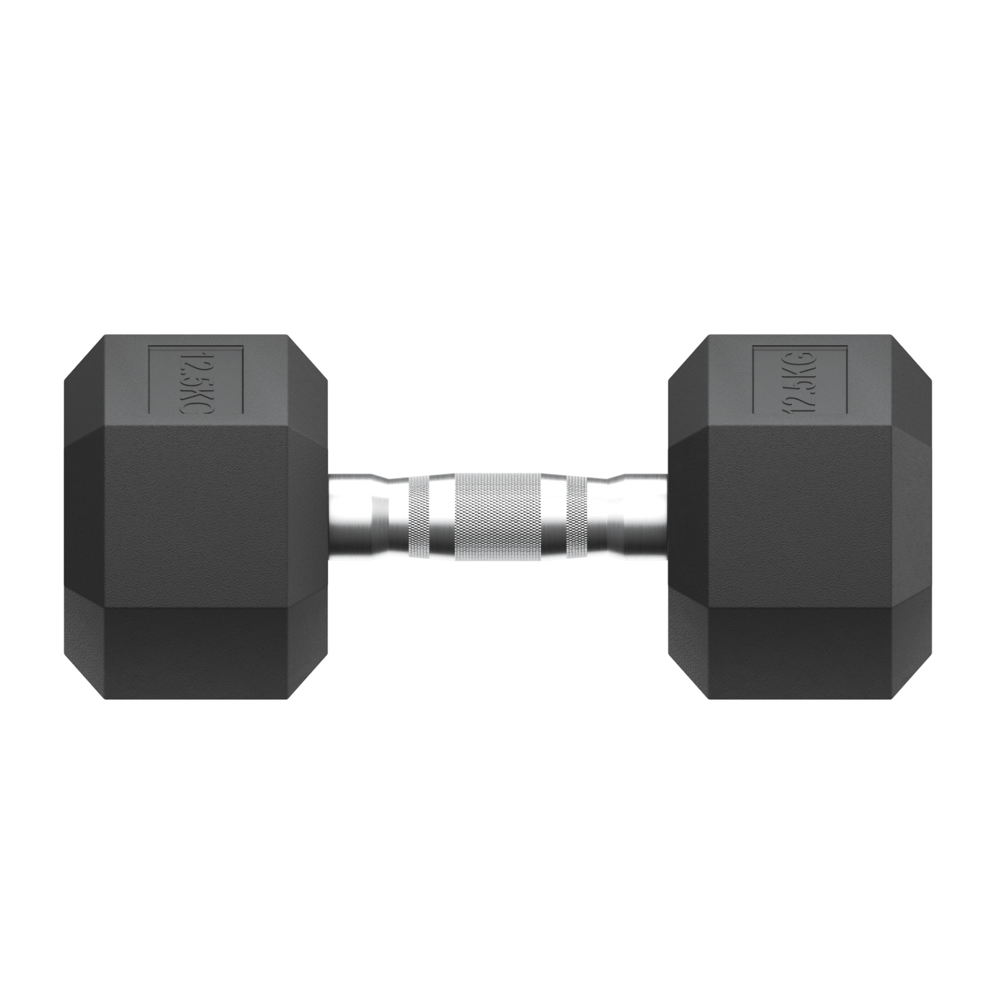 Гантель гексагональная обрезиненная 12,5 кг UnixFit DBHEX12_5x2 2 шт