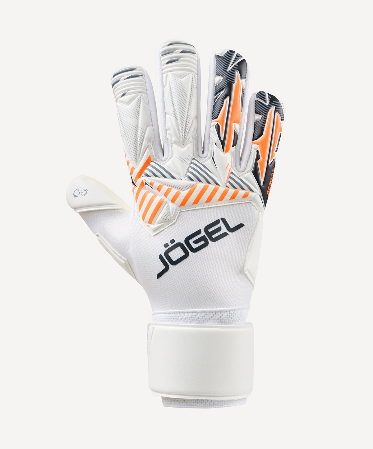 Перчатки вратарские Jogel Magnum SL4 Negative, белый