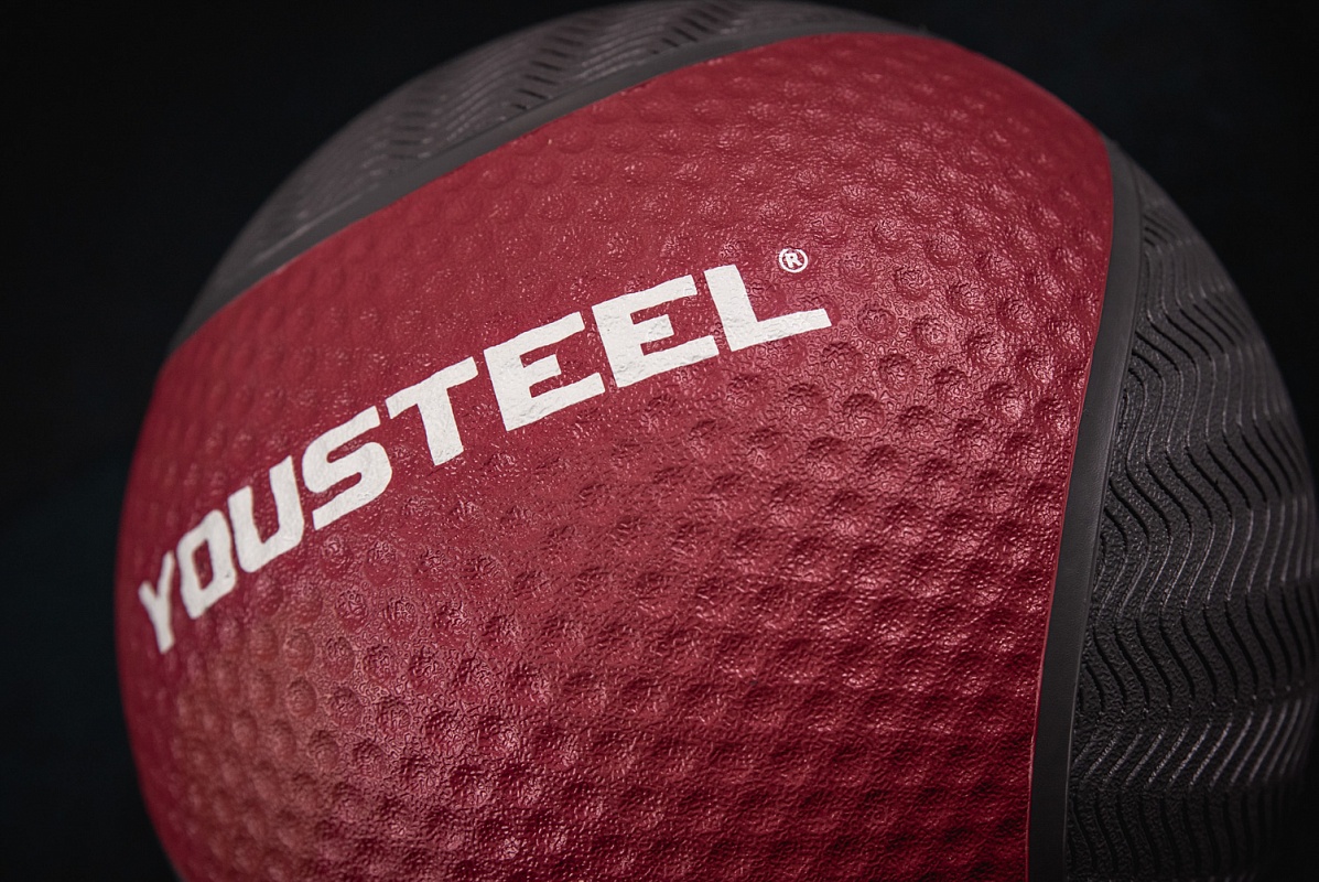 Медицинбол резиновый 7KG YouSteel 28,6см