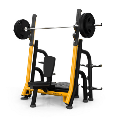 Силовая станция для жима от плеч с доводчиком Matrix Magnum MG-A645 | Premium Fitness