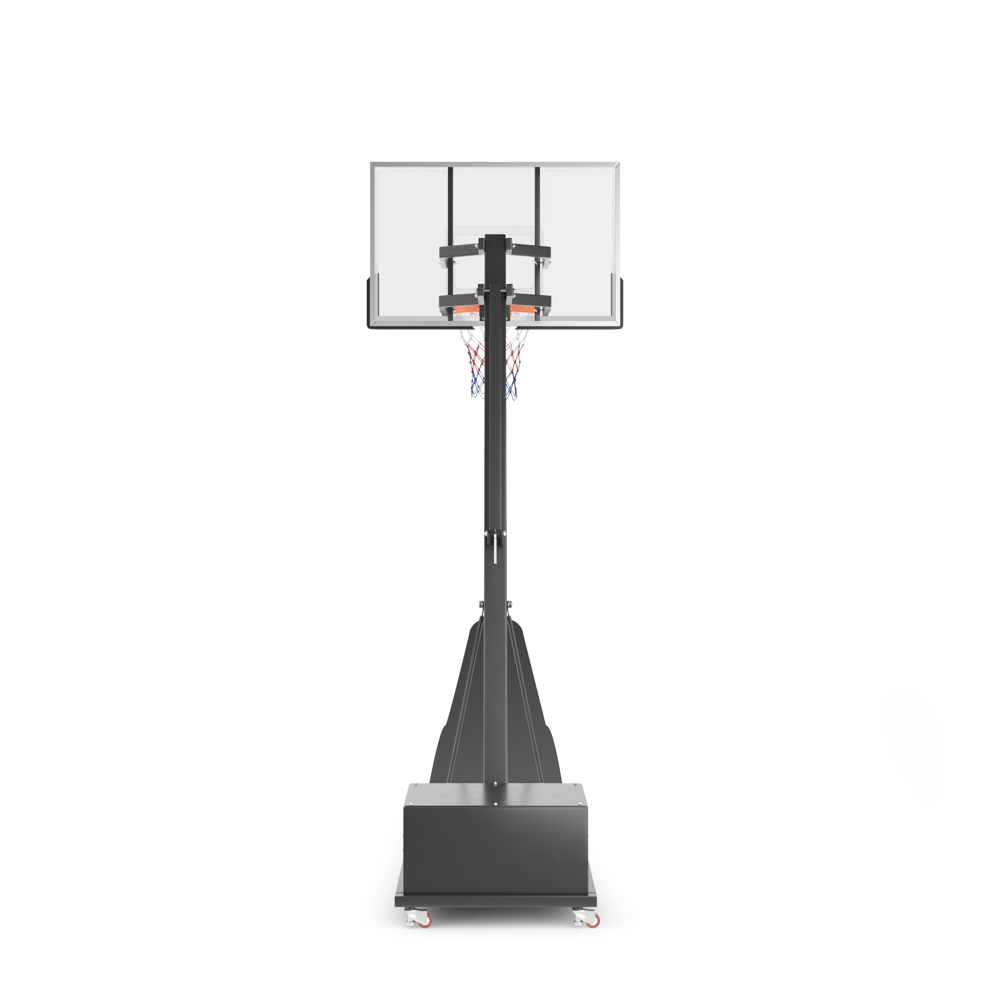 Баскетбольная стойка Unix Line B-Stand-PC PRO 54"x32" R45 H230-305см BSTSPR305_54PCBK