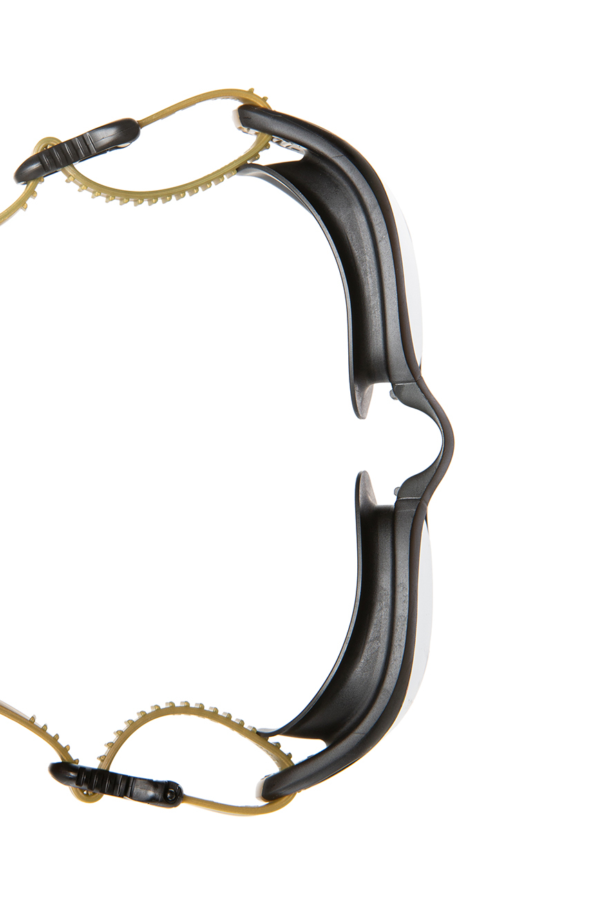 Очки для плавания Mad Wave Aquarius mirror M0424 26 0 01W черный